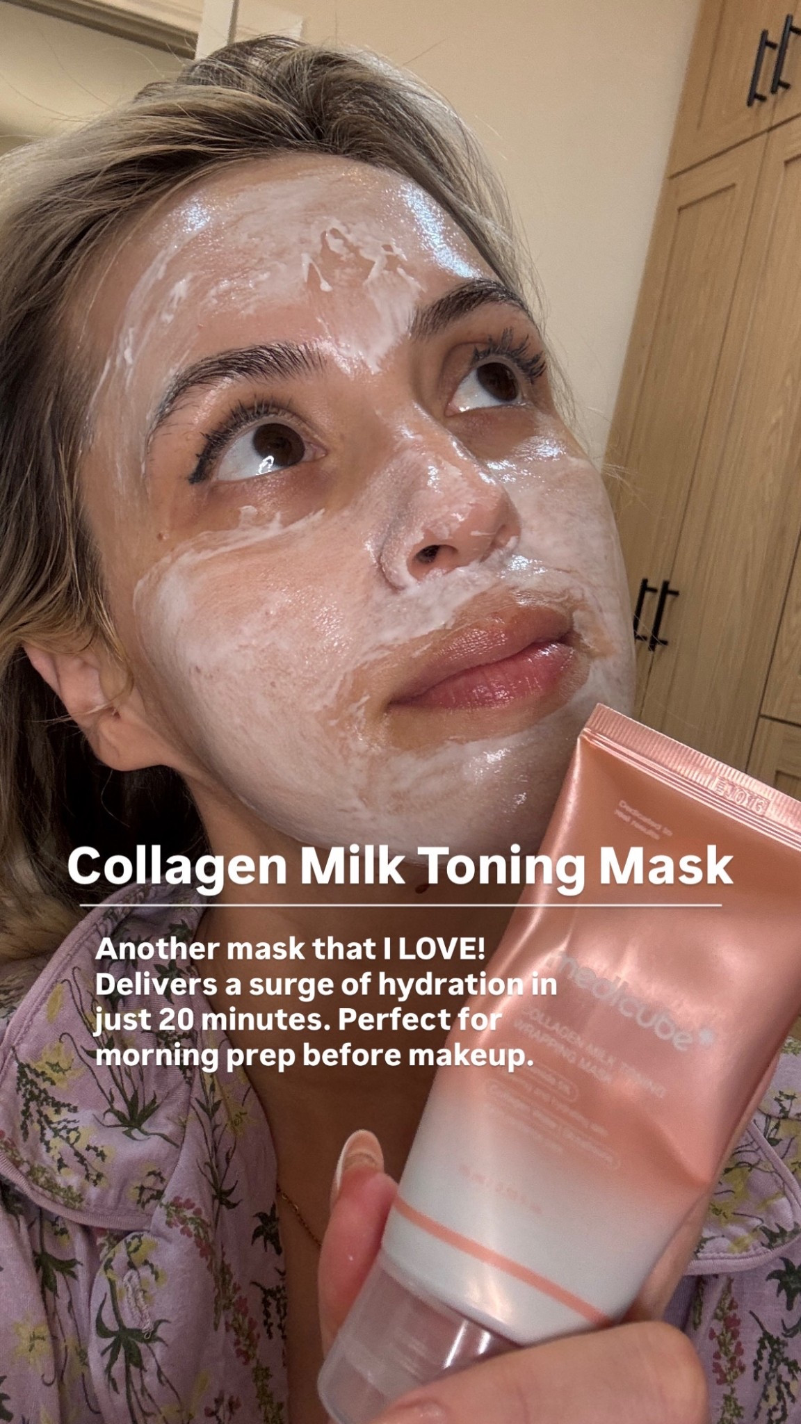 Okay loves this collagen milk toning mask is THAT girl & it’s on SALE! I throw it on for 20 minutes and my skin is instantly plump, hydrated, and glowingggg. Perfect before makeup or when my skin looks tired. I’m obsessed 🤍

#LTKBeauty #LTKselfcare #LTKmorningroutine