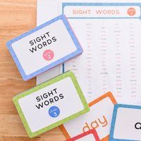 Sight Word Cards | Level 1, 2, 3 | Etsy (US)
