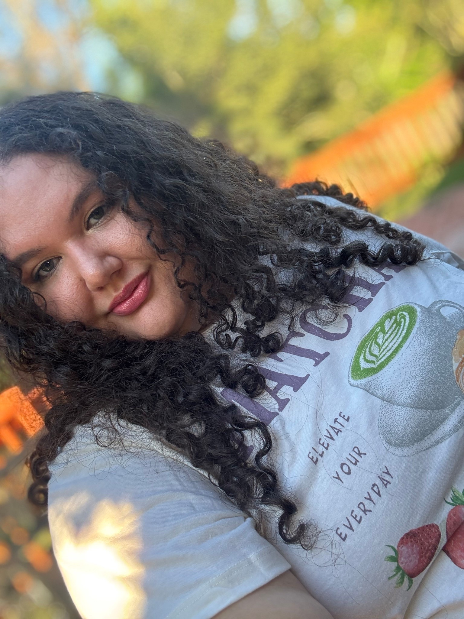 Where my matcha girlies at 🍵 #matcha #relaxedtshirt 

#LTKPlusSize