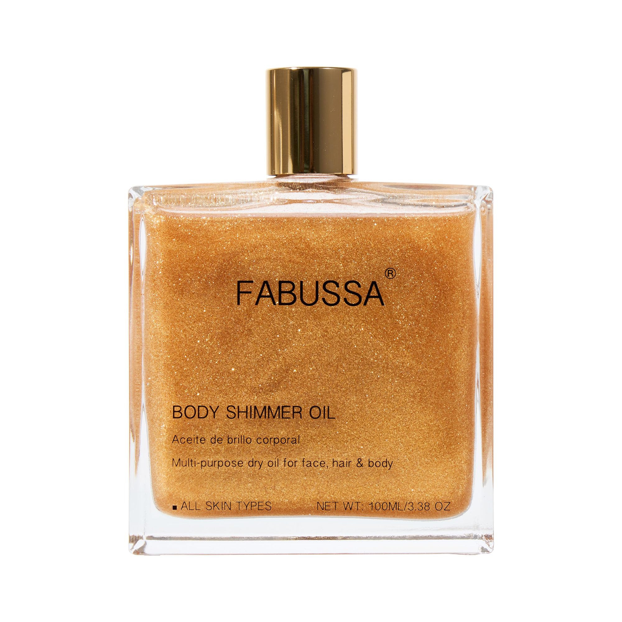 Body Shimmer Oil | Hydrating & Illuminating Highlighter for Face, Body & Hair 3.38 Fl Oz | Amazon (US)