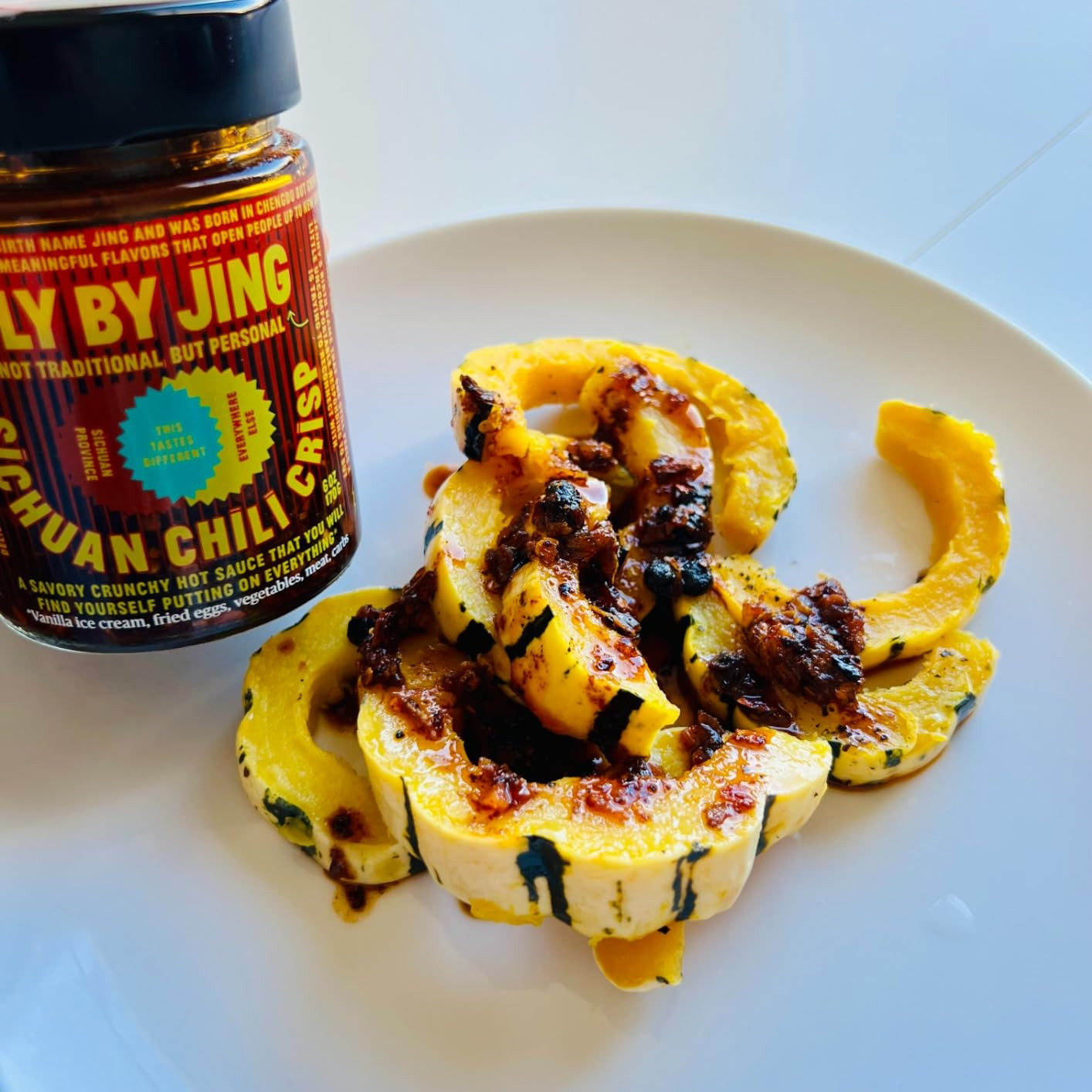 FLYBYJING Sichuan Chili Crisp, Gourmet Spicy Tingly Crunchy Hot Savory All-Natural Chili Oil Sauc... | Amazon (US)