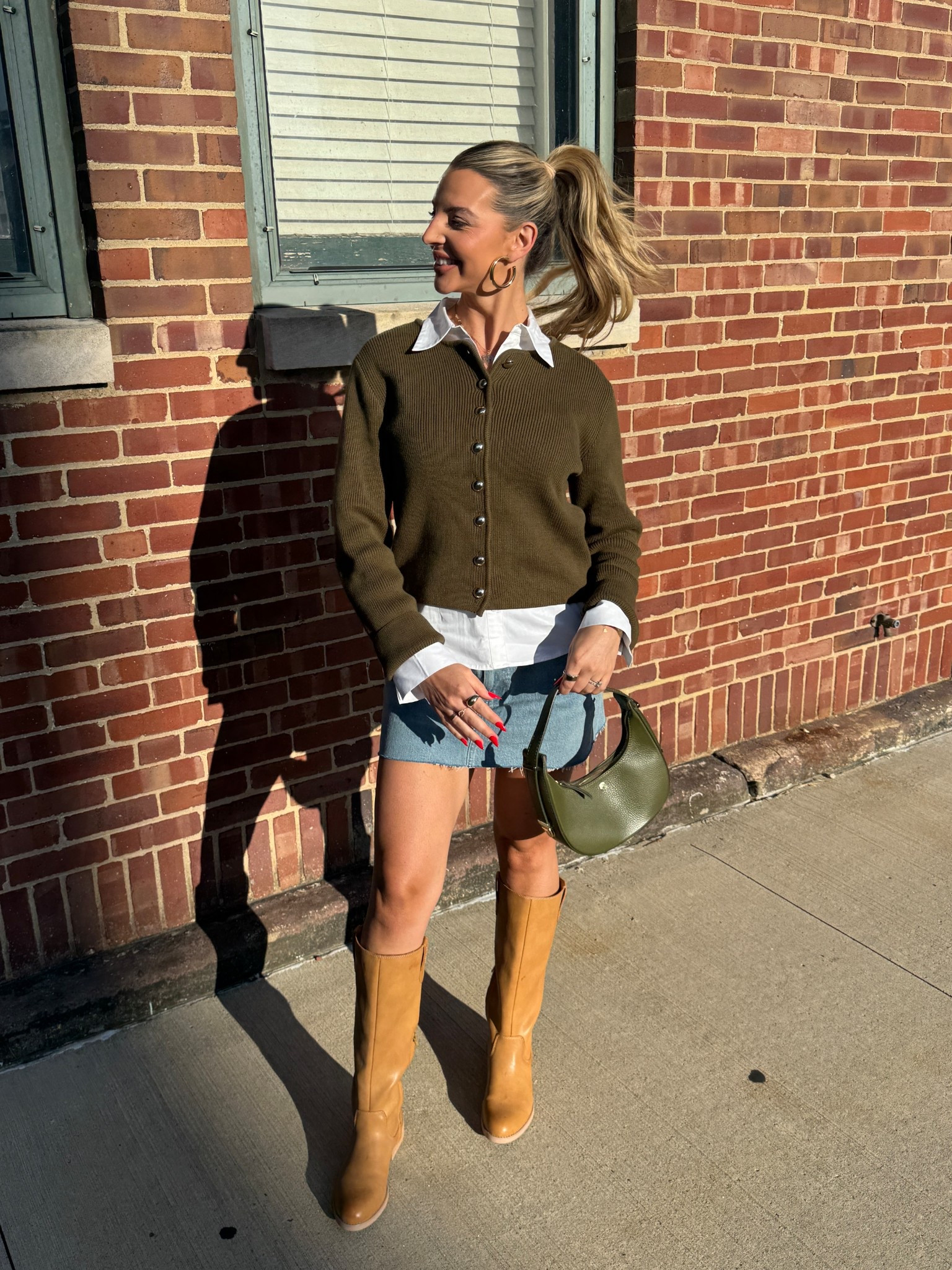 Cardigan: Medium
Skirt: 27
Shoes: TTS 
🤎

#LTKSeasonal #LTKStyleTip #LTKBeauty