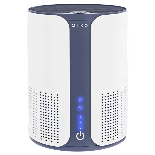 Miko Home Air Purifier with Multiple Speeds, Timer, True HEPA Filter to Safely Remove Dust, Polle... | Walmart (US)