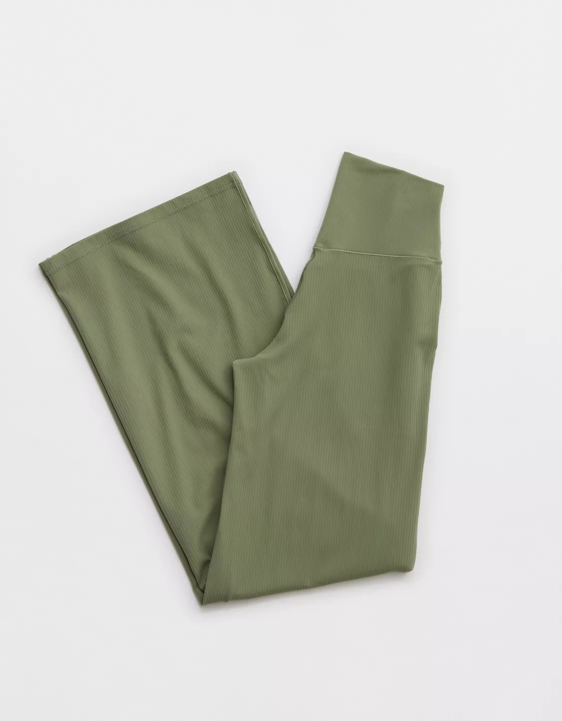 OFFLINE By Aerie Real Me Xtra High Waisted Ribbed Trouser | Aerie