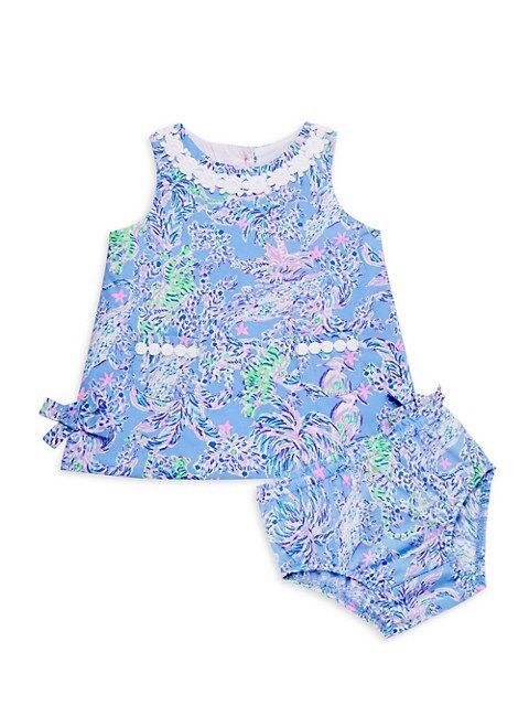 Baby Girl's 2-Piece Lilly Shift Dress &amp; Bloomers Set | Saks Fifth Avenue