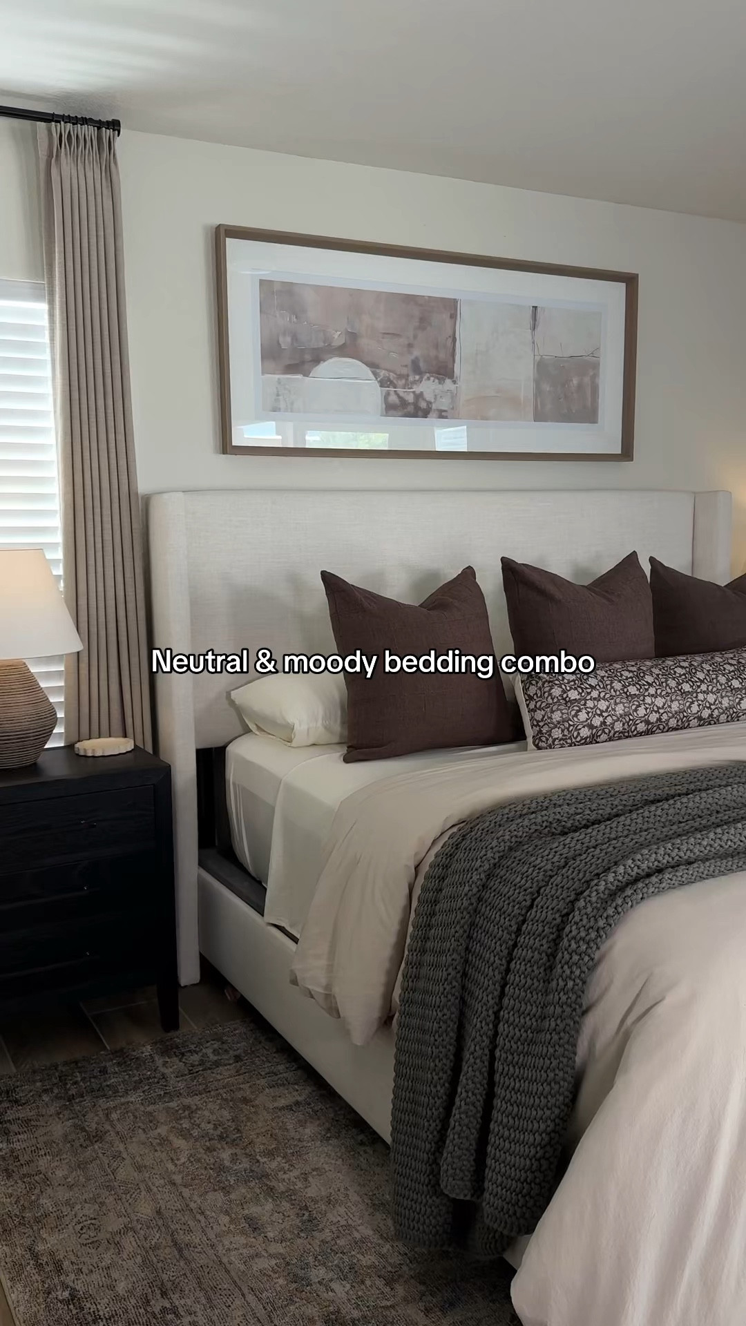 The best bedding combo 🤎
these ivory bamboo sheets are a fav in my rotation! I love the cooling effect for these warmer months

 #springbedding #neutralbedroom #cozyvibe #bamboosheets #bambaw

#LTKHome #LTKSaleAlert