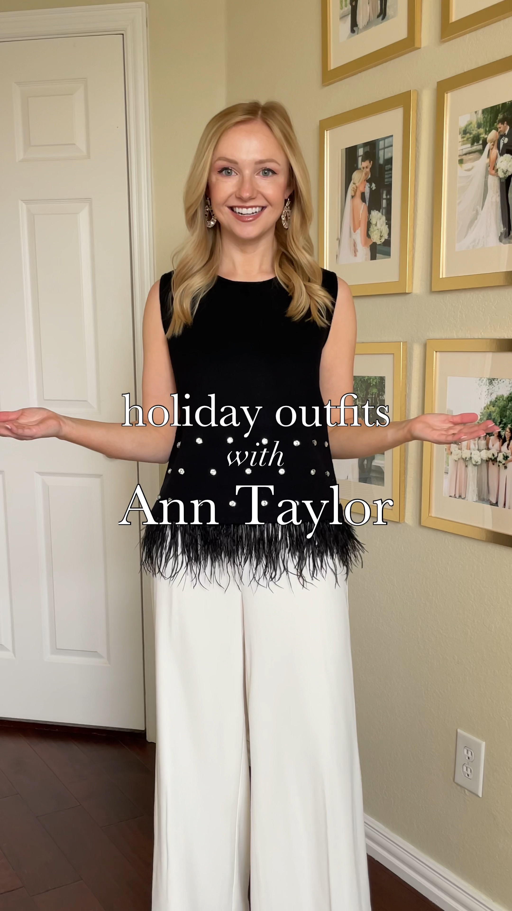 Wearing either an XS or 0 in everything! 

#LTKSeasonal #LTKHoliday #LTKStyleTip