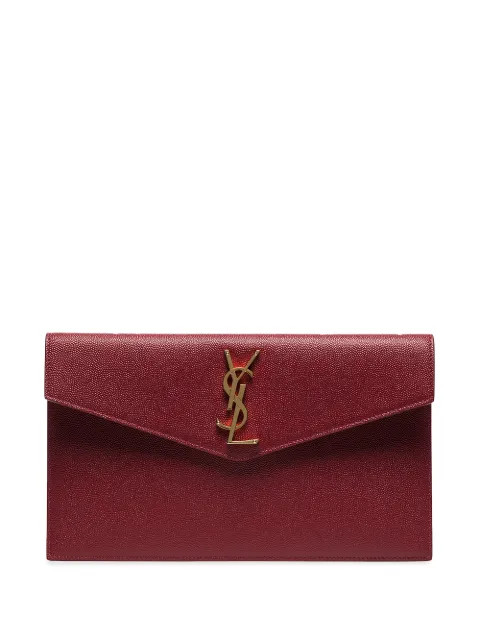 Uptown logo-plaque pouch | Farfetch (US)