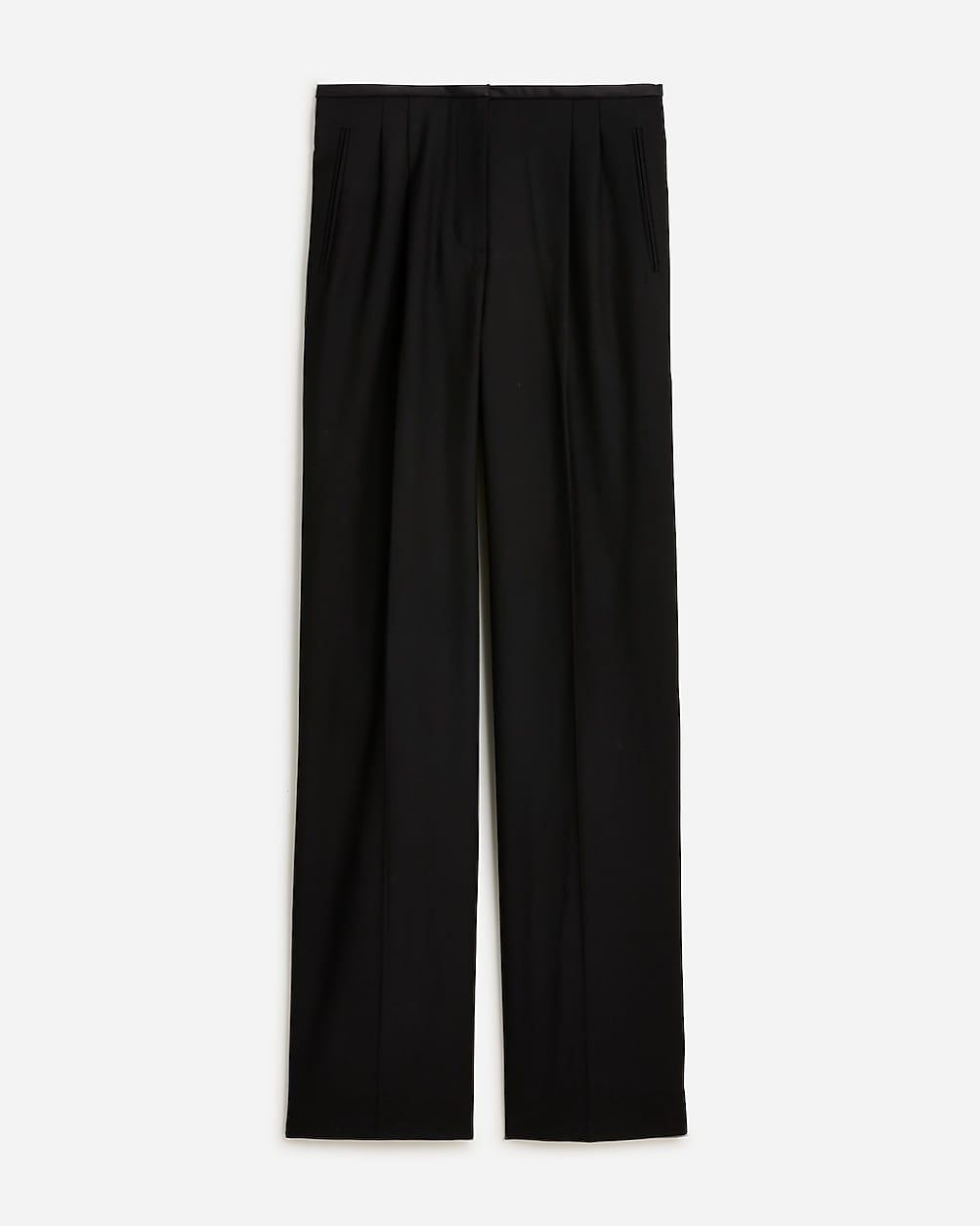 Collection pleated wide-leg tuxedo pant in Italian wool | J.Crew US