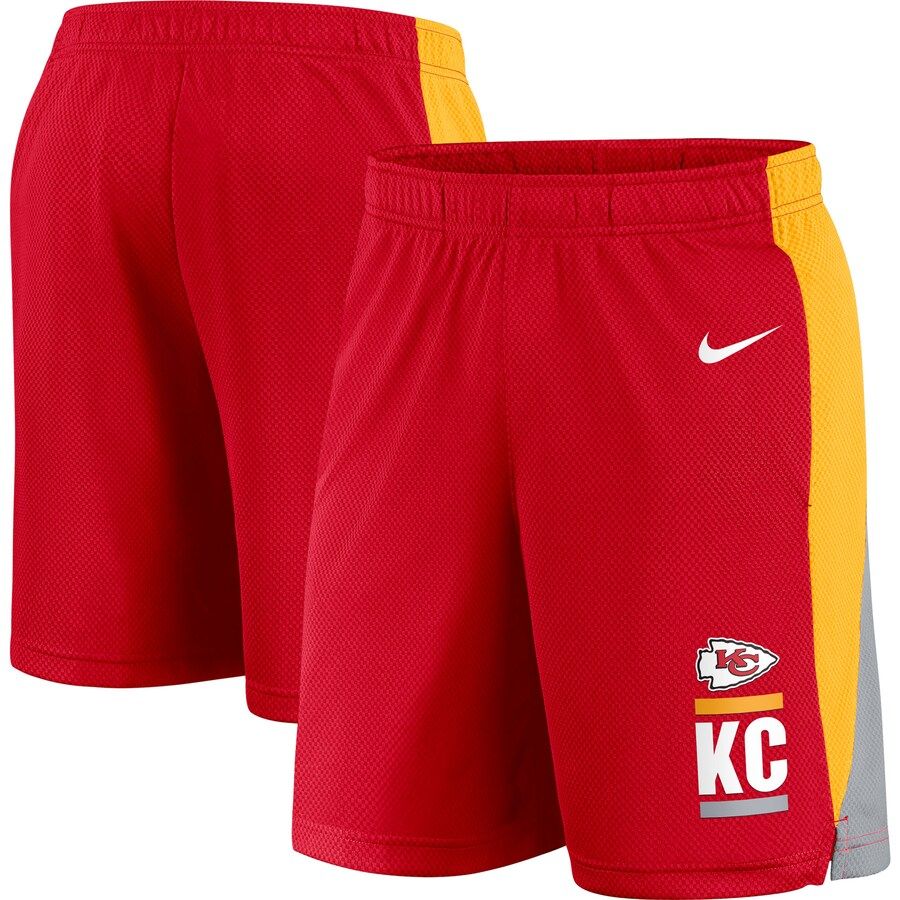 Men's Kansas City Chiefs Nike Red Broadcast Shorts | NFL Shop