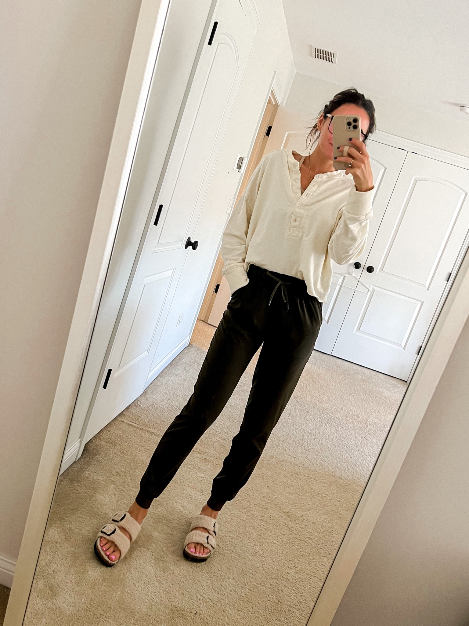 My favorite lululemon joggers are fully stocked in this + multiple other colors & my shoes are in stock in black - they’re a fav and I wear them all the time -

These joggers + these slides would make great Christmas gifts if you’re looking! 


#comfyfit #athleisure #lululemon #freepeople #fpmovement #targetfind #targetfashion #giftideas #holidays #giftsforher

#LTKfit #LTKstyletip #LTKshoecrush