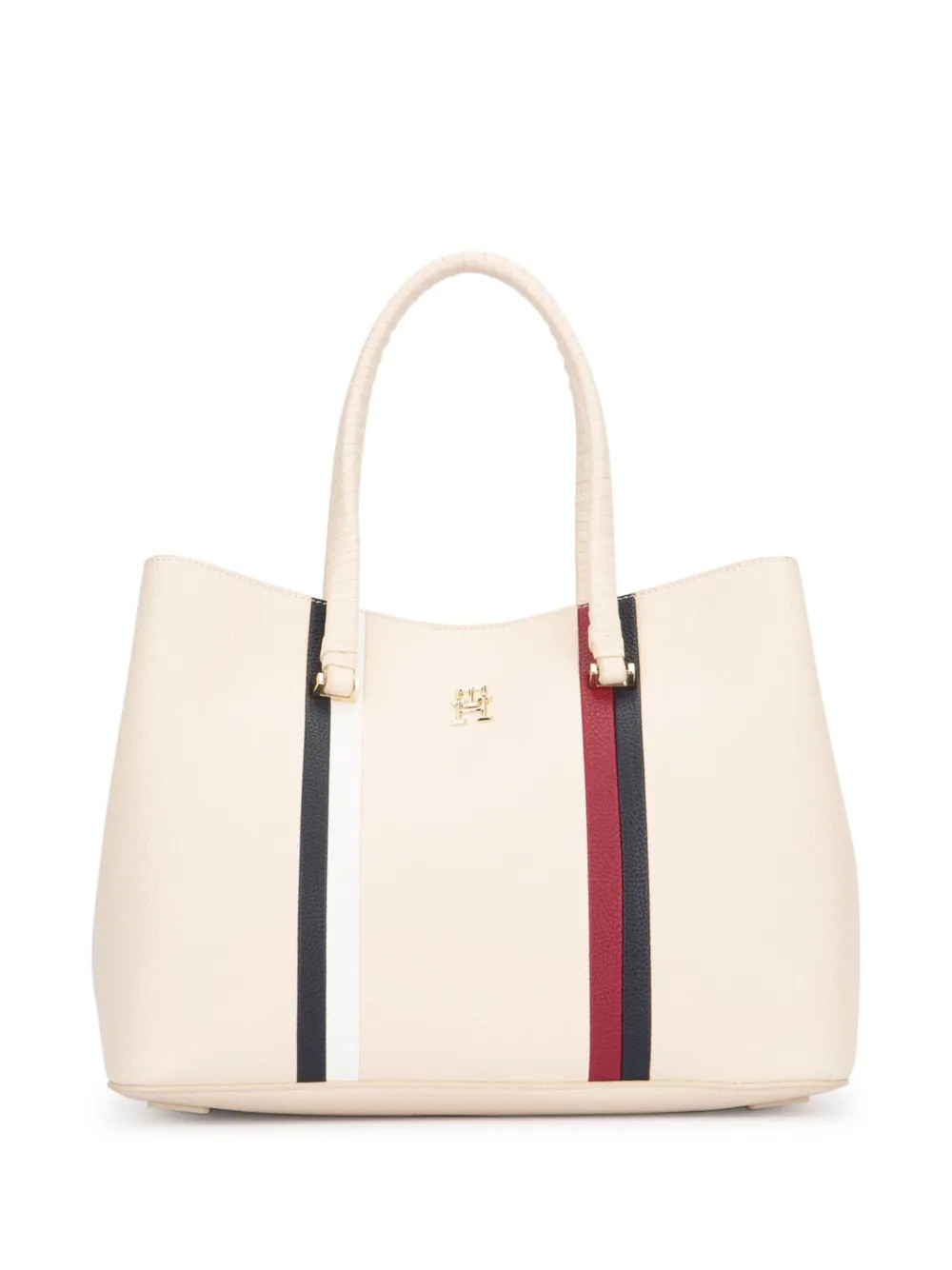 Tommy Hilfiger TH Monogram Tote Bag | Neutrals | FARFETCH DZ | Farfetch Global