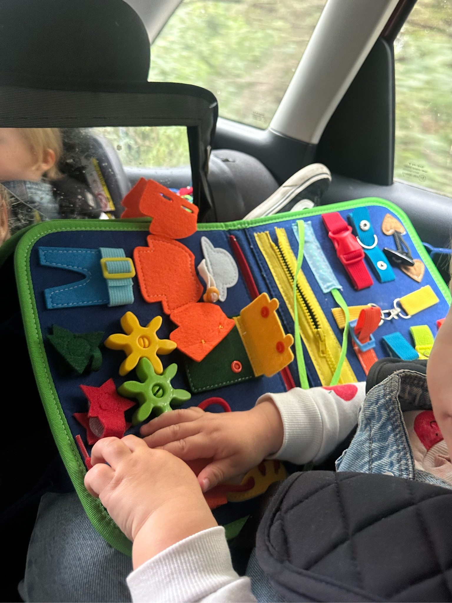 BEST TODDLER BUY!!! 

This busy board keeps so ssooo entertained!!