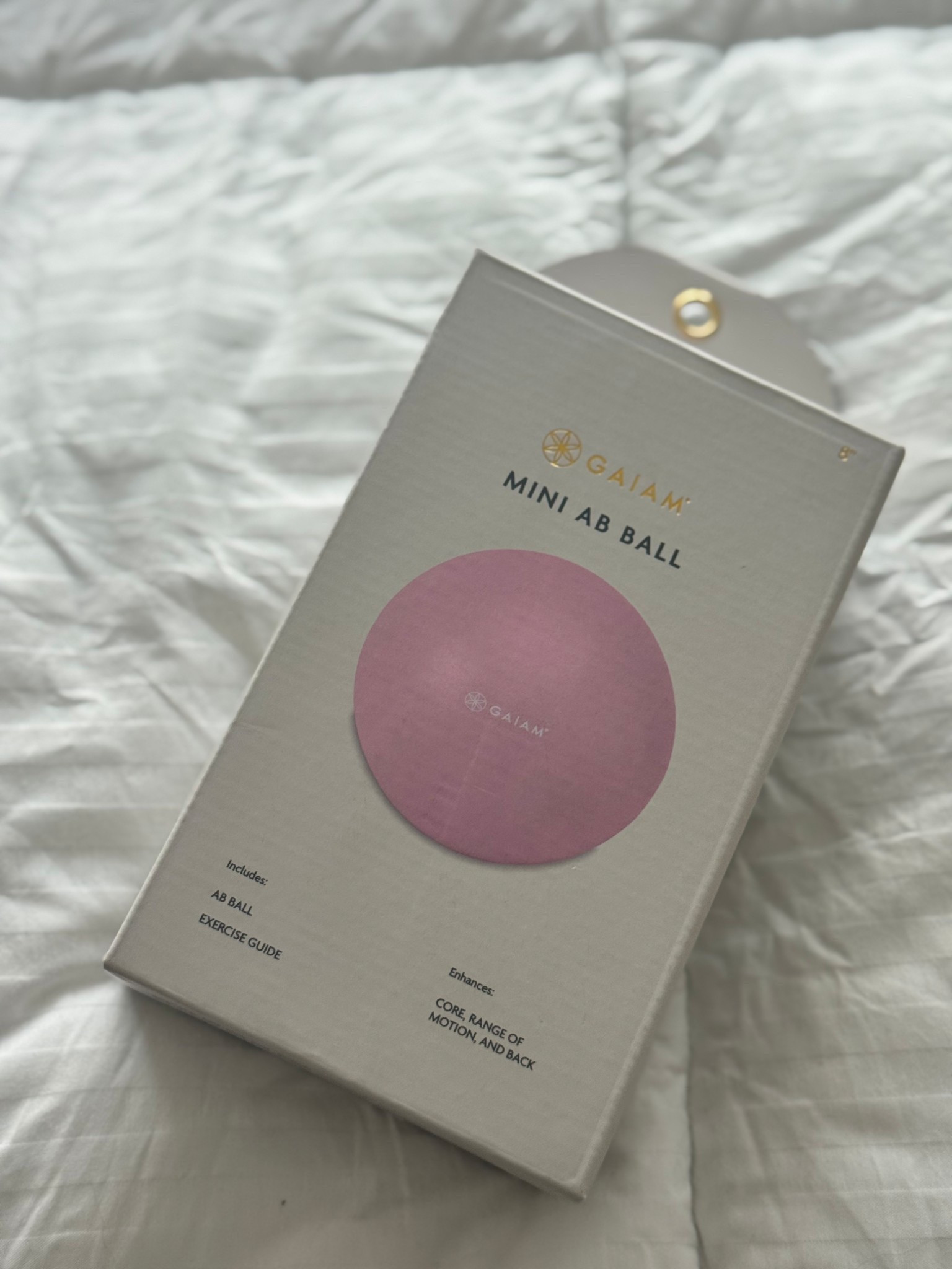 This mini a ball is perfect for my at home Pilates, barre and core workouts.

Pilates ball, barre ball, ab ball, exercise, at home workout, workout equipment 

#LTKU #LTKfitnessgoals #LTKHome