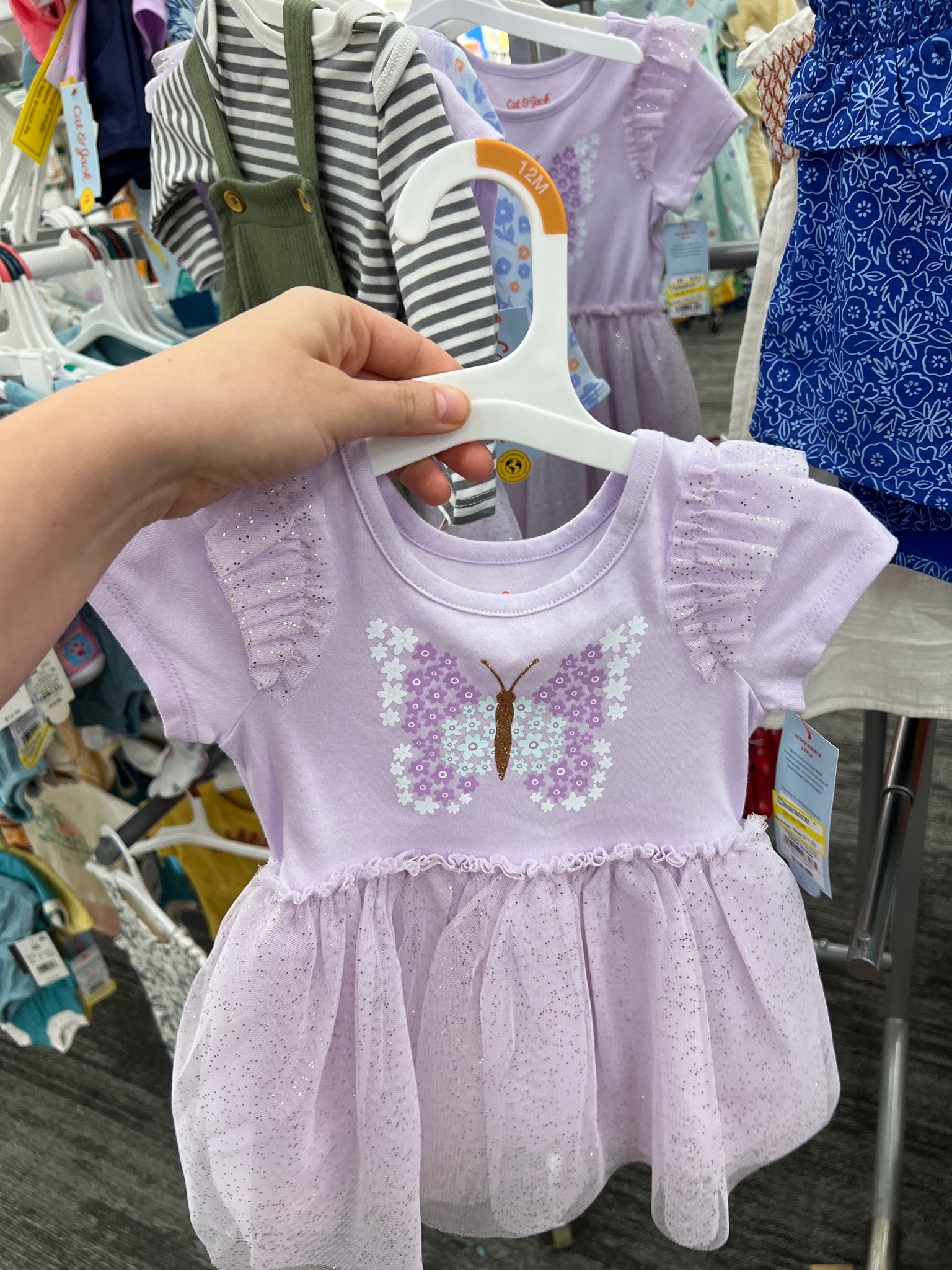 Cute butterfly dress on sale at target right now! Had to grab it for my girls to match 

#LTKSale #LTKbaby #LTKkids