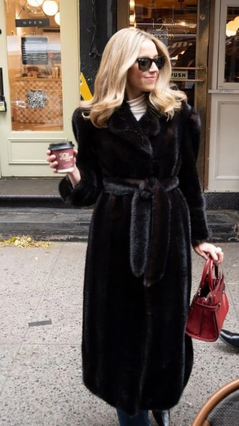 Fur coat