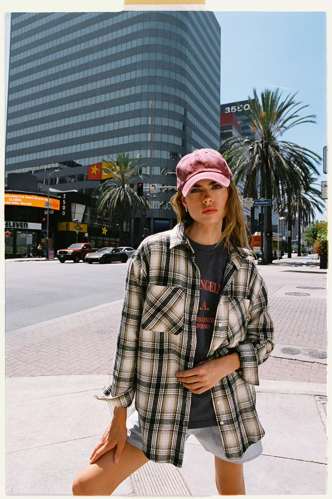 Plaid Long Sleeve Oversized Shirt | Nasty Gal UK (+IE)