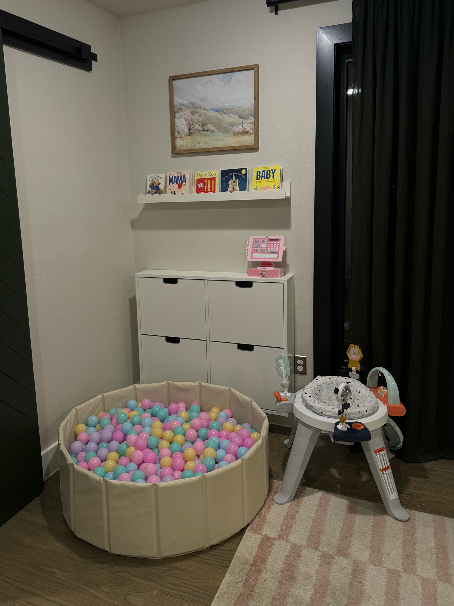 Playroom toys
Gathre ball pit 
Pottery Barn kids shelves 
IKEA storage 

#LTKkids #LTKfamily #LTKbaby