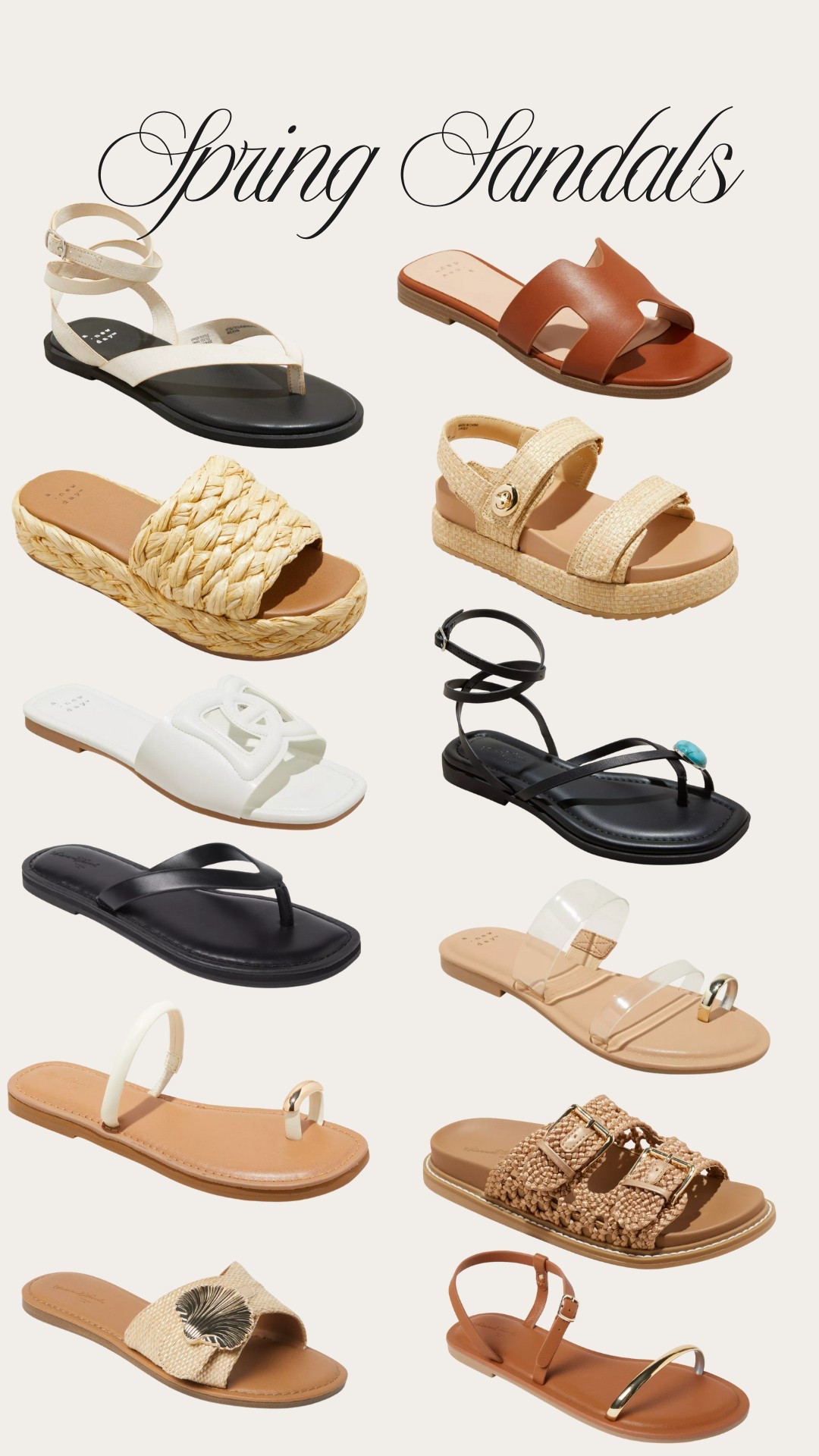 Spring sandals!! 