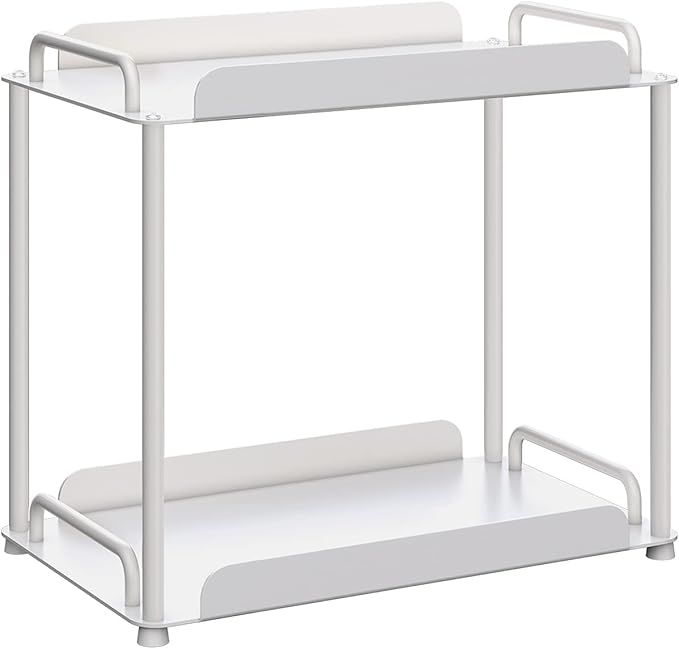 Bathroom Organizer Countertop,2-Tier Standing Rack Storage Shelf for Kitchen,Bathroom,Desktop Cos... | Amazon (US)