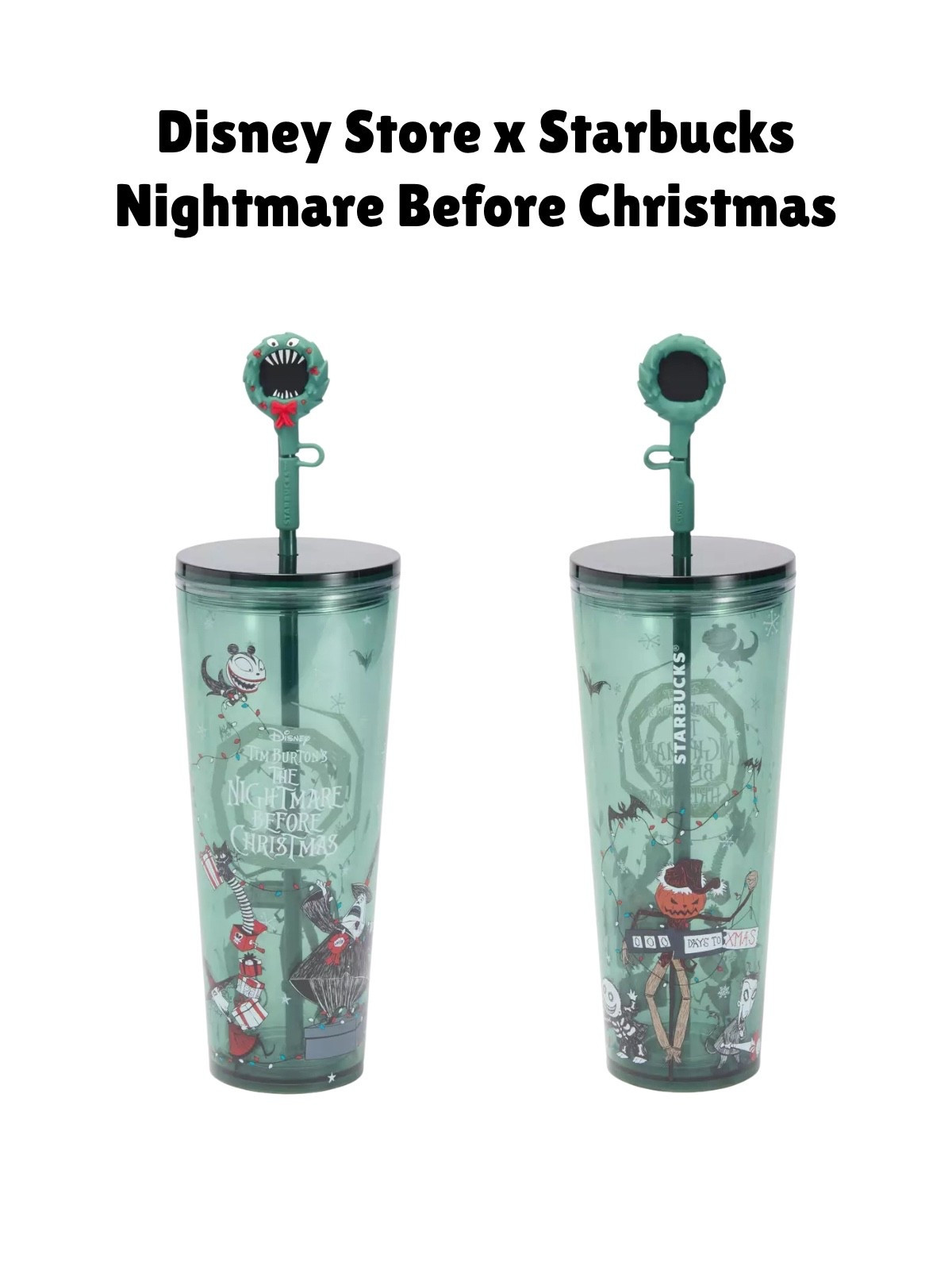 Disney Store has a new Nightmare Before Christmas Starbucks tumbler!
