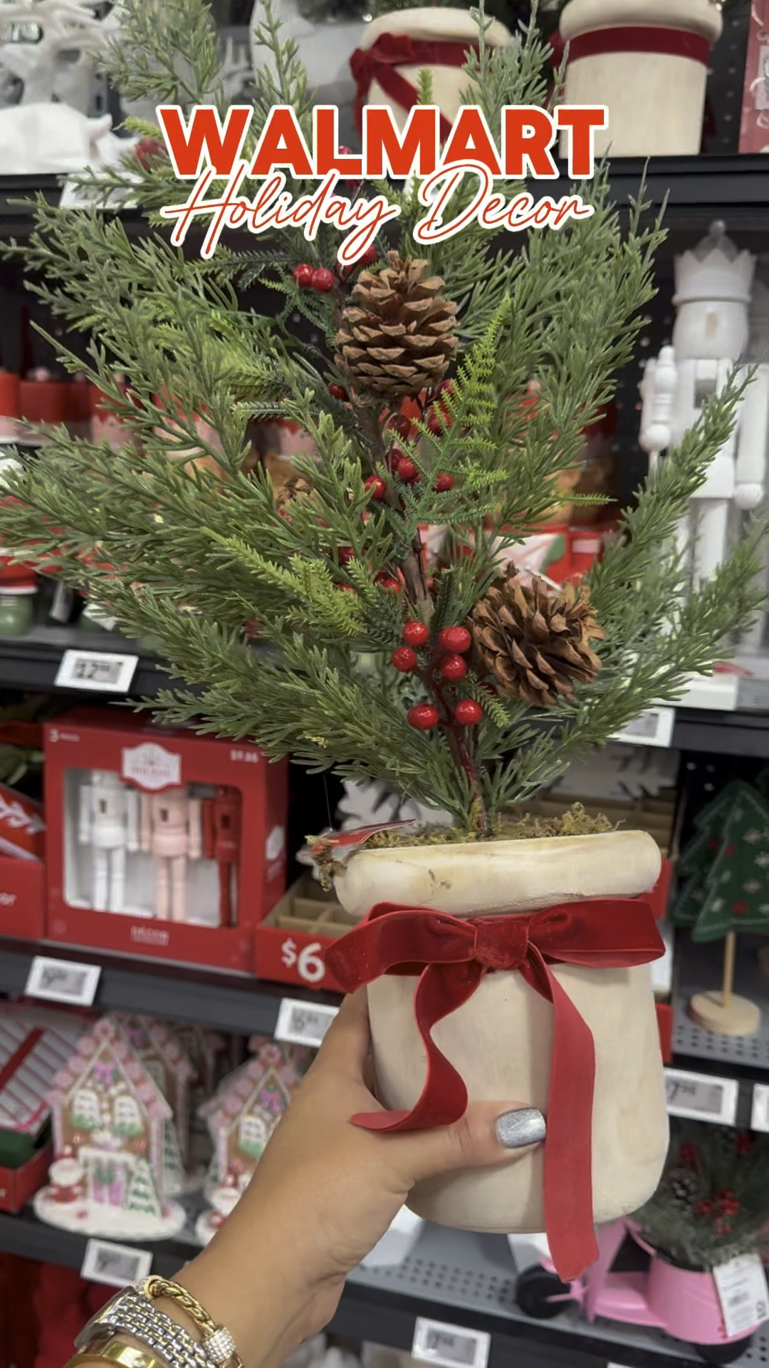 @walmart is fully stocked with all of the cutest holiday decor!! 🎄🎅🏽🎁 They have all the cutest trends for indoor and outdoor decorations!! #WalmartPartner #WalmartHoliday

#LTKSeasonal #LTKHoliday #LTKHome