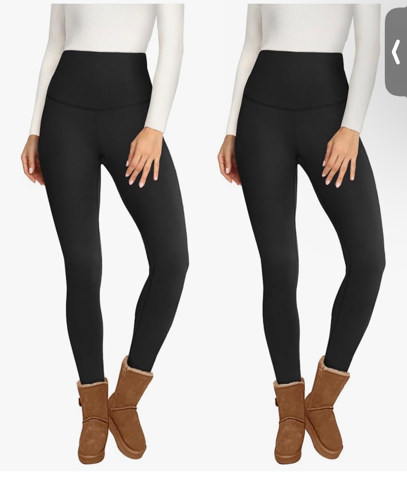 Thick Soft High Waisted Black Tummy Control Thermal Warm Velvet Pants for Cold Winter

#LTKdayinmylife #LTKActive #LTKSeasonal
