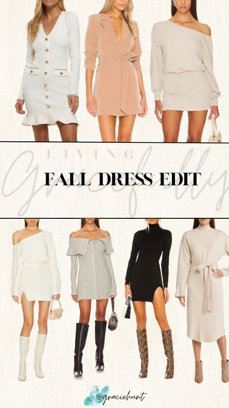 🍂🍁Shop these fall dresses I’m loving! These dresses can easily be styled up or down making them perfect for a casual look or for holiday gatherings! 

#LTKSeasonal #LTKHoliday #LTKstyletip