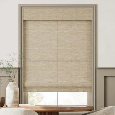 Bamboo Woven Wood Shades Serene - Beige, Select Blinds | Select Blinds