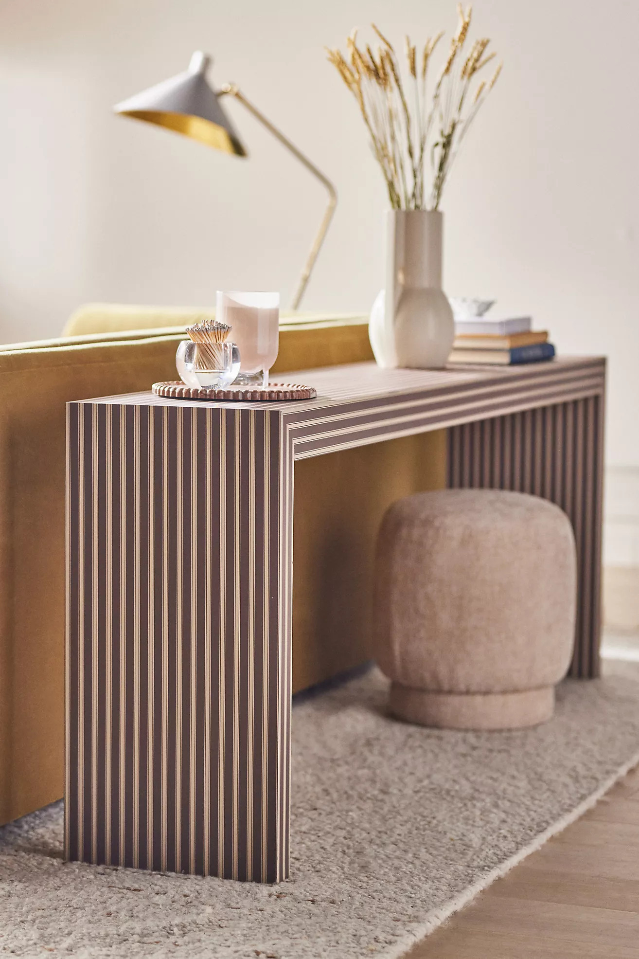 Hale Canvas Console Table | Anthropologie (US)