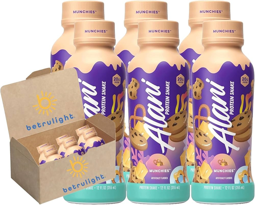 Alani Protein Shake, Ready to Drink, Naturally Flavored, Gluten Free, with 20g Protein per 12 Fl ... | Amazon (US)