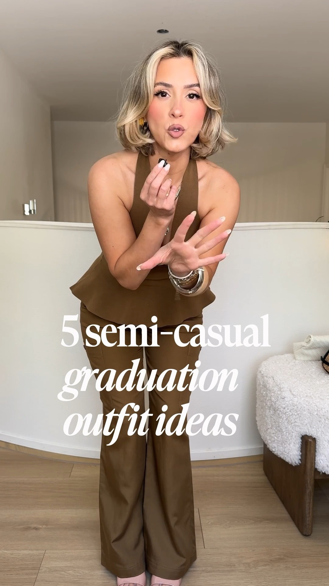 Graduation ceremony semi casual outfits ✨🙌🏼

Size 4 in bottoms
XS in tops

#LTKootd #LTKgrwm #LTKPetite