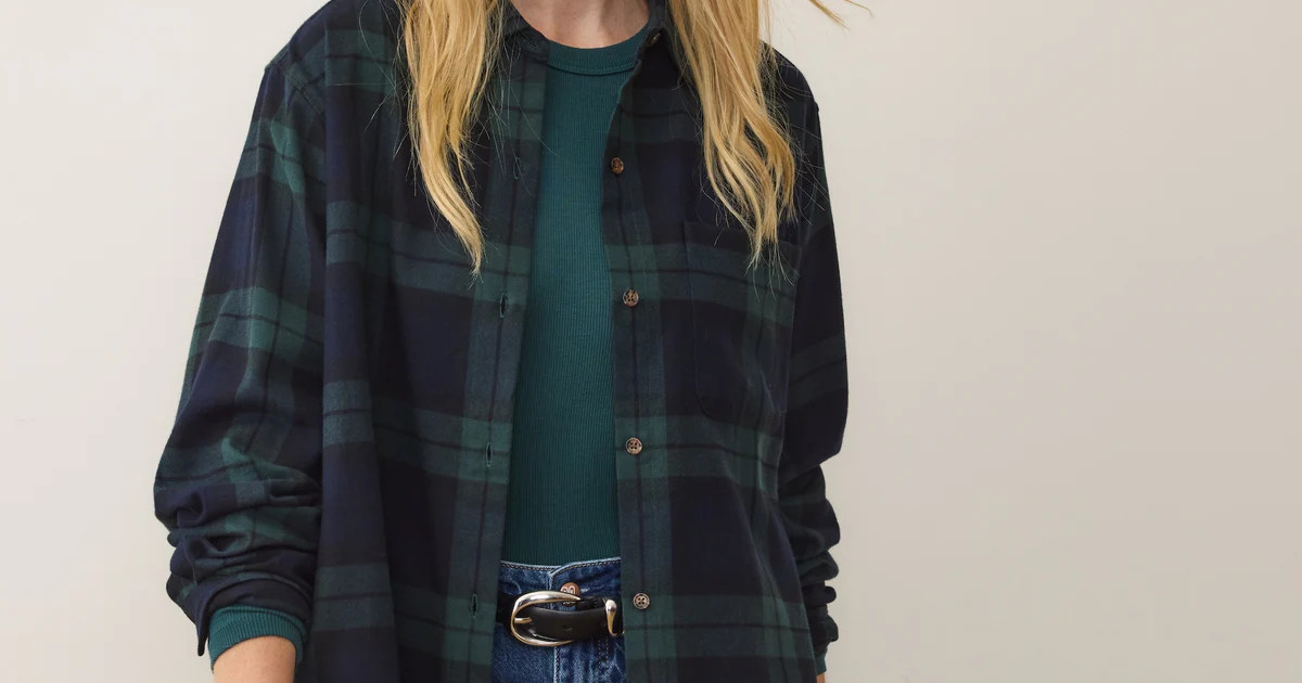 Jane Relaxed Cotton Shirt | Marine Layer