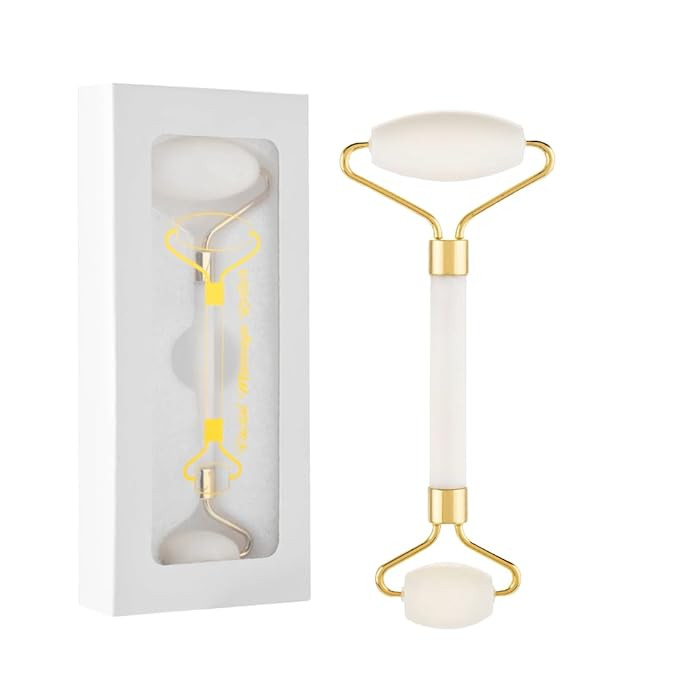 Face Roller Jade Roller for Face, Eye & Neck Skin Care, 100% Genuine Jade Stone Facial Roller Mas... | Amazon (US)