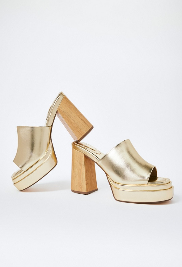 Bristol Block Heeled Sandal | JustFab