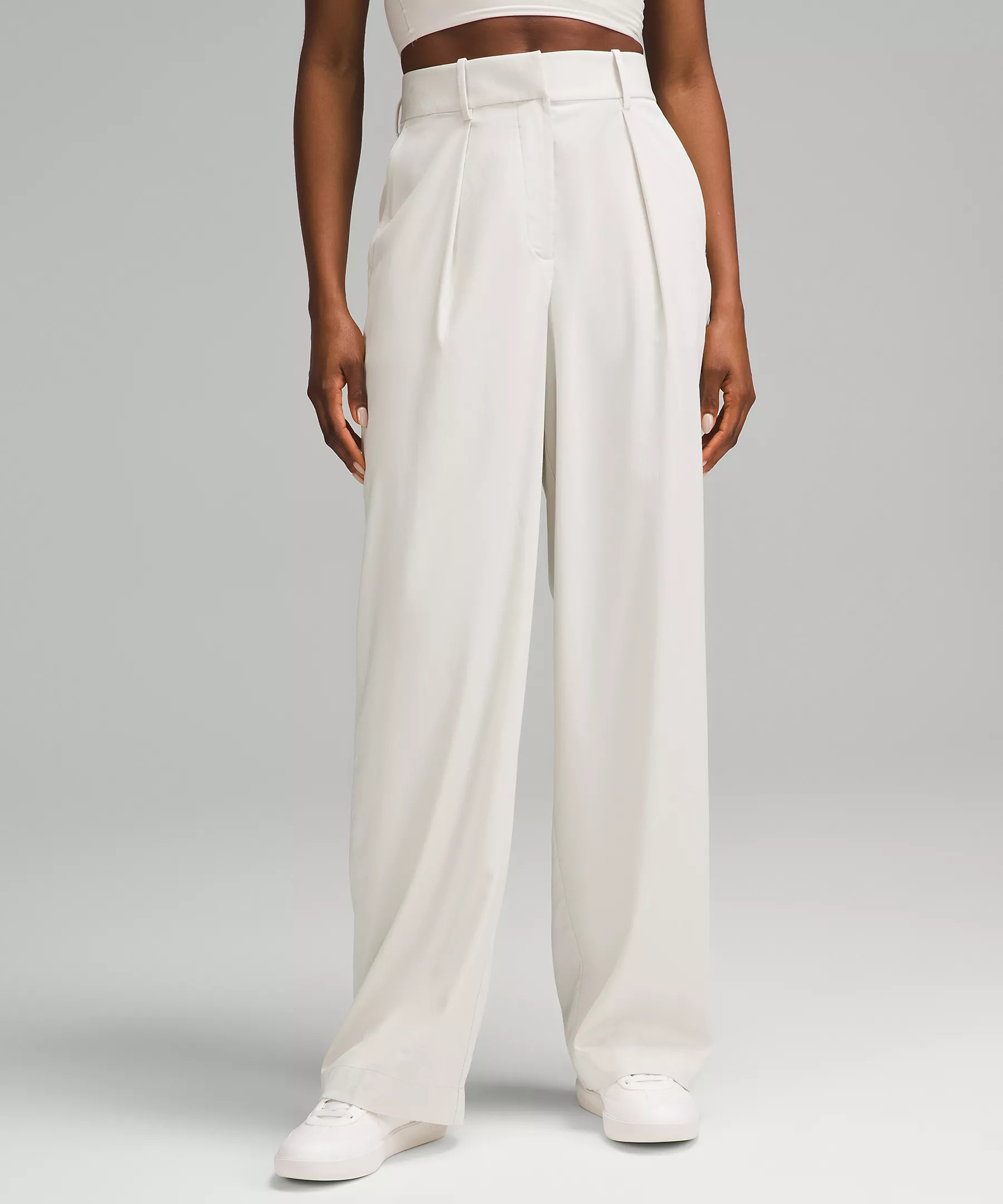 Pleat-Front High-Rise Trouser | Lululemon (US)