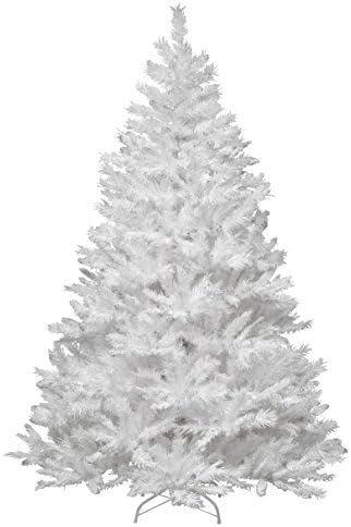 National Tree Company Artificial Christmas Tree | Includes Stand | White With Silver Glitter | Wi... | Amazon (US)