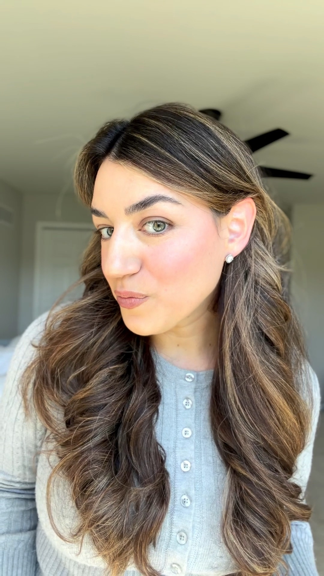 Patrick ta she’s seductive 
Armani beauty cheek tint shade 53 
Let me know if you try!