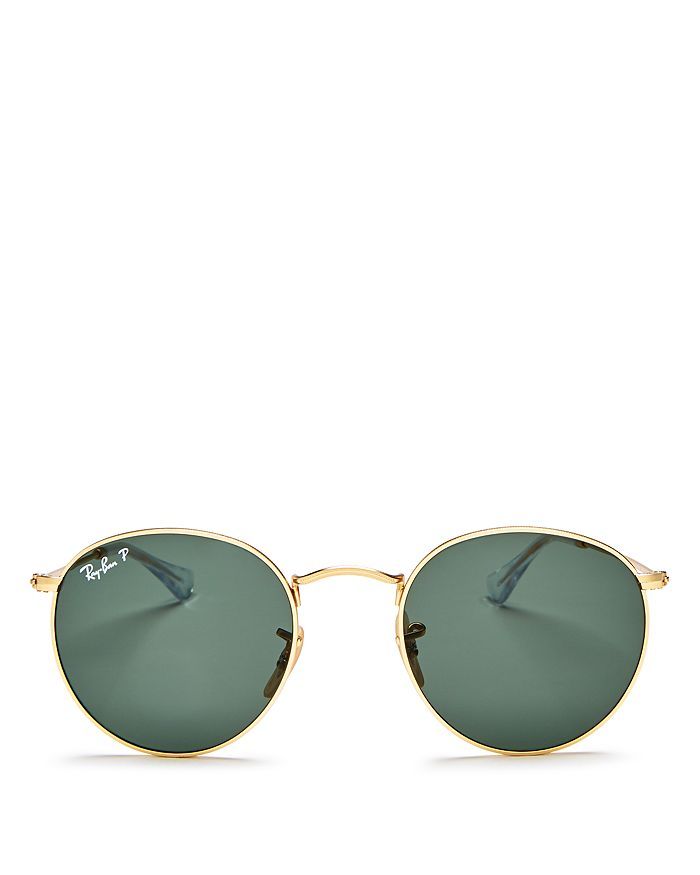 Ray-Ban Unisex Polarized Round Sunglasses Jewelry & Accessories - Bloomingdale's | Bloomingdale's (US)
