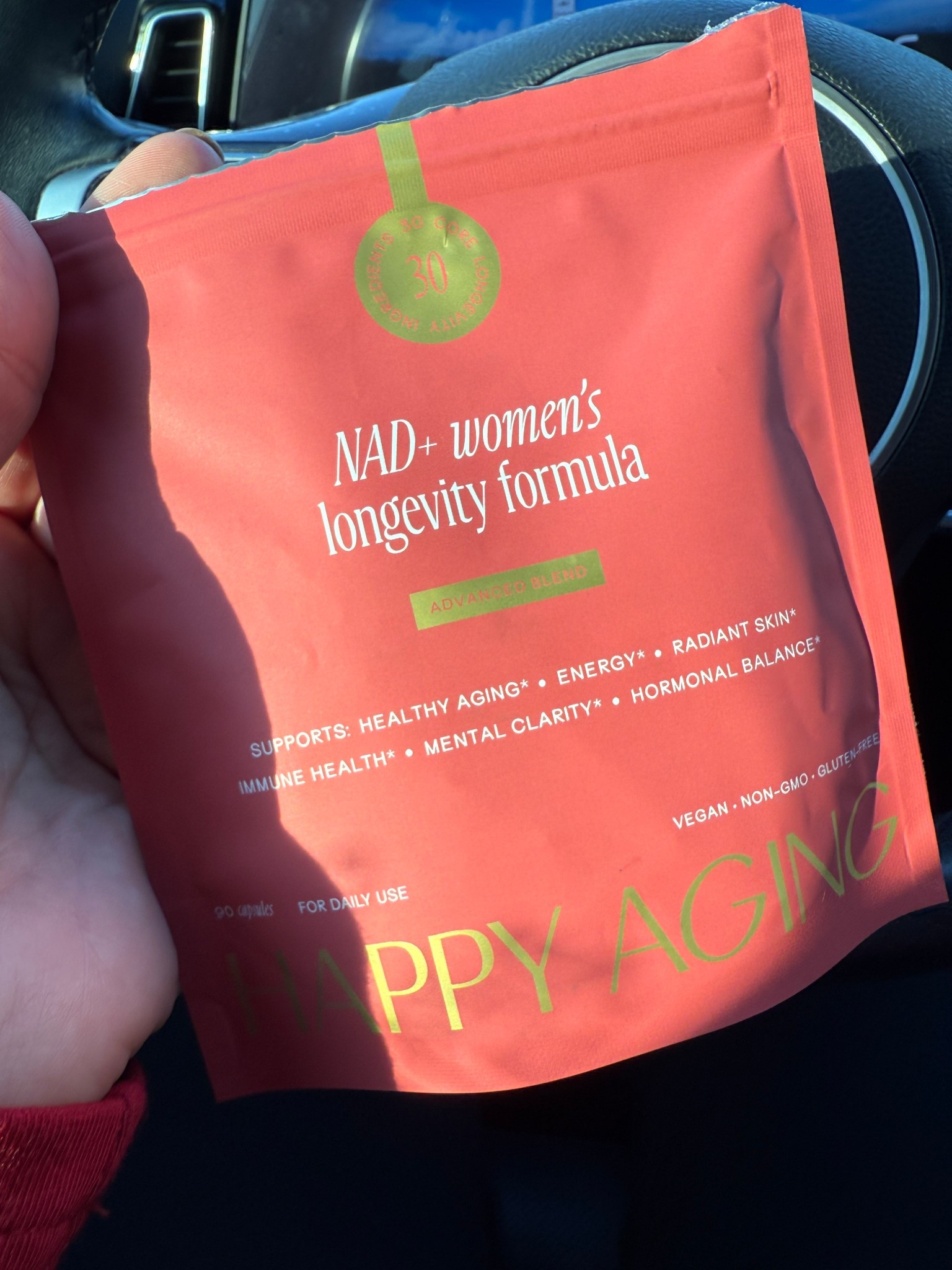 I’m leaning into pro-aging and supporting my body from the inside out ✨

This women-specific longevity formula is formulated by Harvard-trained longevity experts and targets all 12 hallmarks of aging — supporting cellular energy, clarity, and skin radiance.

After consistent use, I’ve noticed steadier energy and a healthy glow, with results in as little as 2–4 weeks.

Aging beautifully > fighting it 🤍

#ad

#LTKBeauty #LTKselfcare #LTKOver40