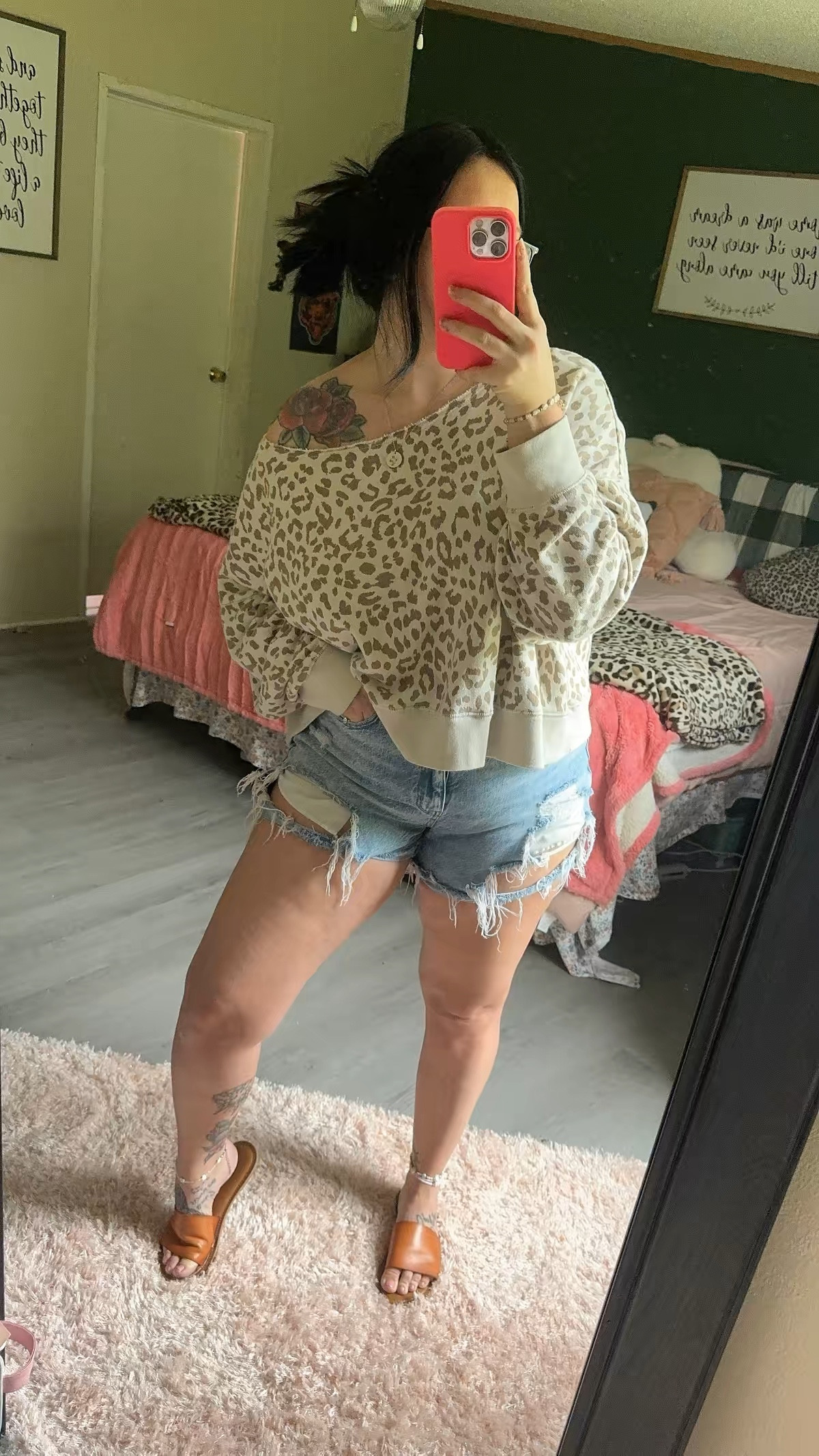 Perfect spring outfit for busy moms who want to look cute and cozy 🐆🫶🏼

#LTKMidsize
