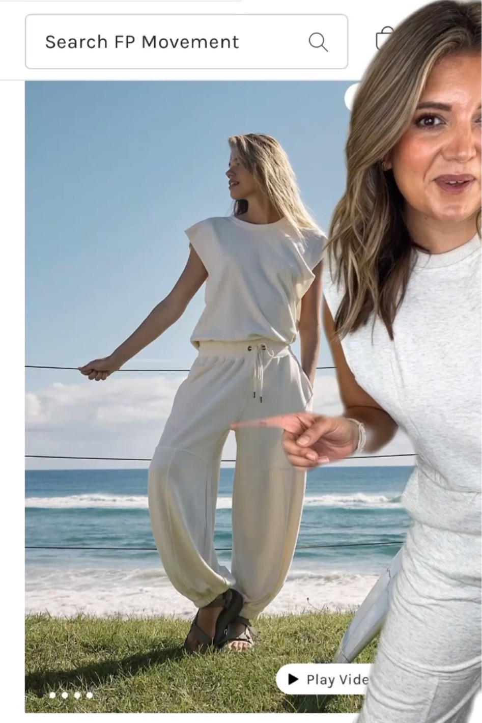 Free people Amazon find. FP movement look for less. Runs oversized. Size down in between. 

#LTKsalealert #LTKmidsize #LTKunder100