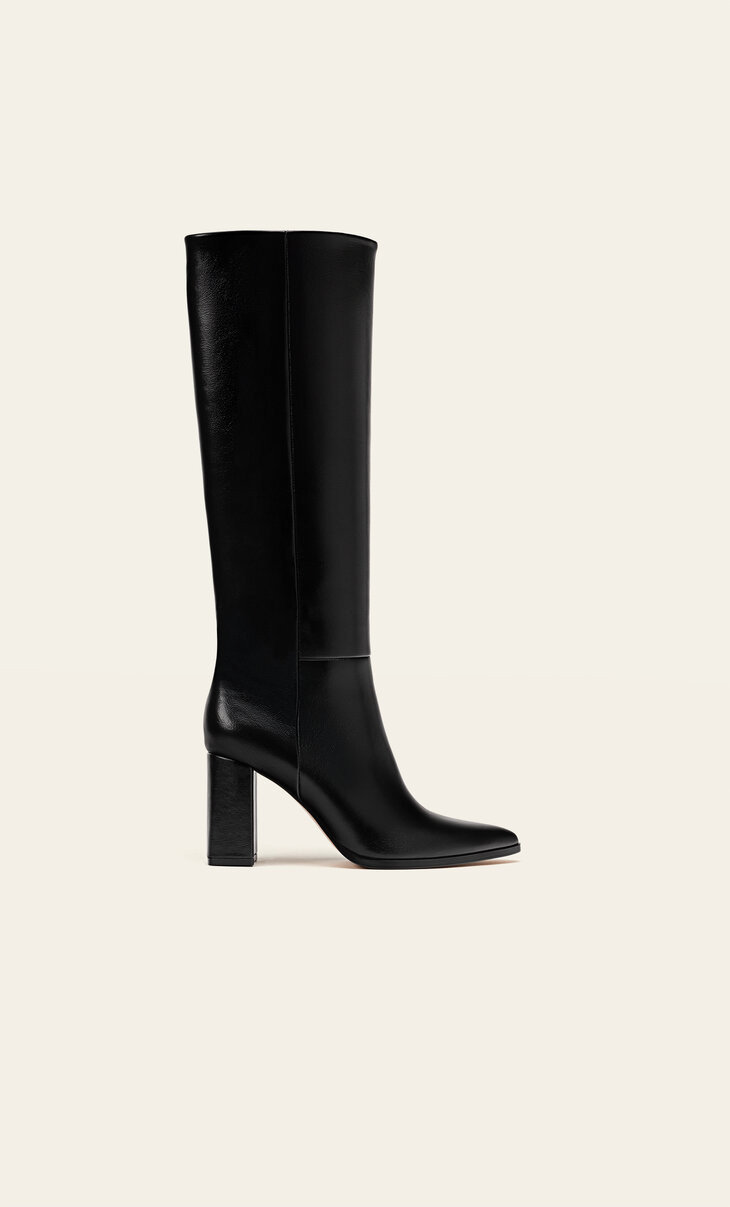 Heeled boots - Women's fashion | Stradivarius United Kingdom | Stradivarius (UK)