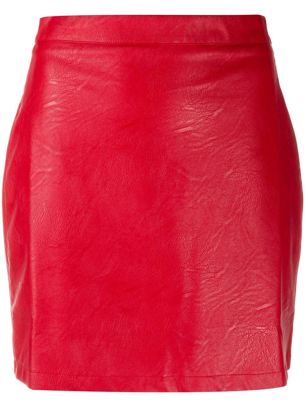 Bertha faux-leather mini skirt | Farfetch (US)
