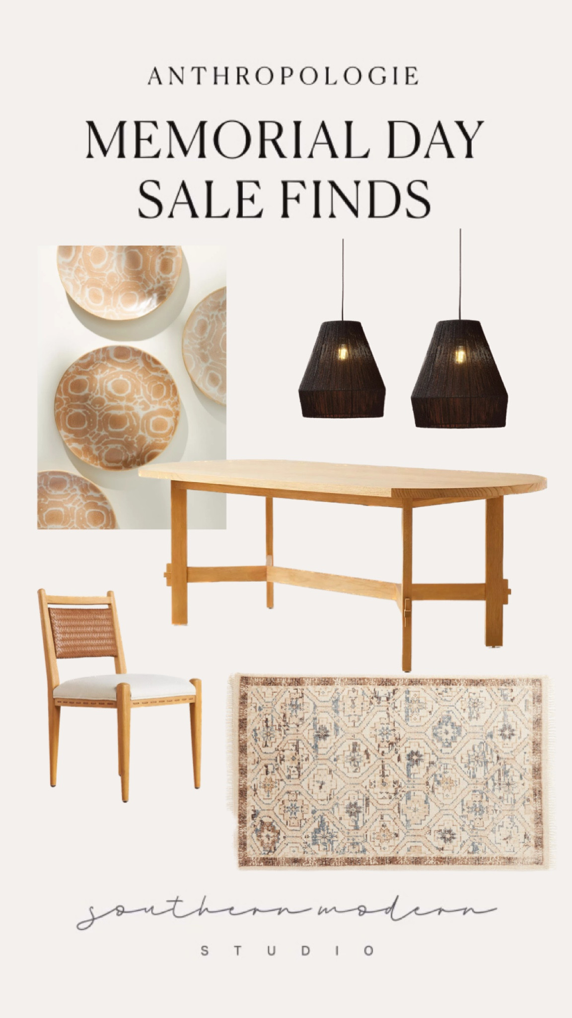 So many good home good finds for anthropology’s Memorial Day sale! Shop my picks here for dining room and kitchen space. 

Island pendants, dining table, dining chairs, rugs, plates  

#LTKsalealert #LTKhome #LTKunder100