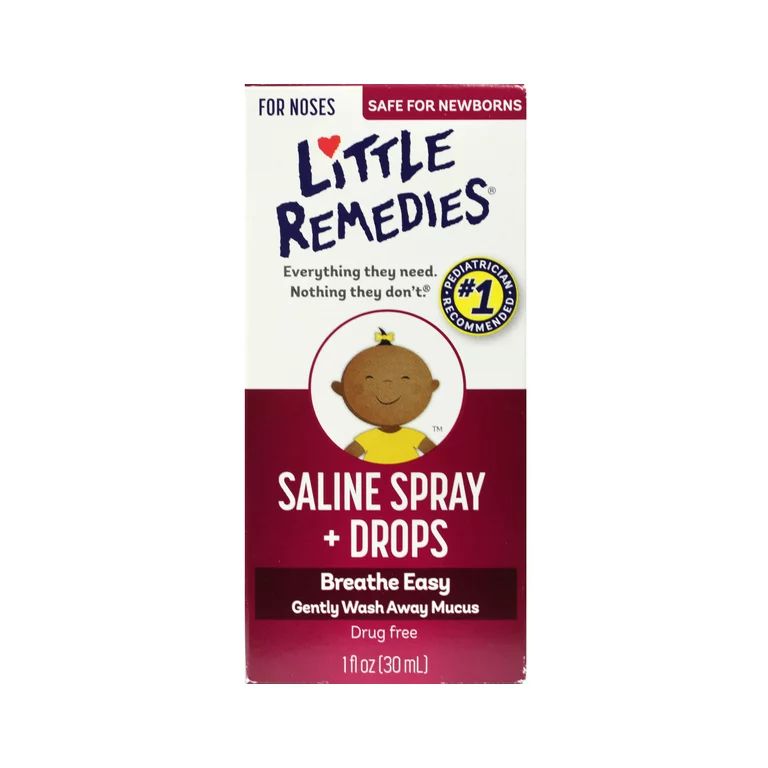 Little Remedies Little Noses Saline Spray/Drops, 1 Ounce | Walmart (US)