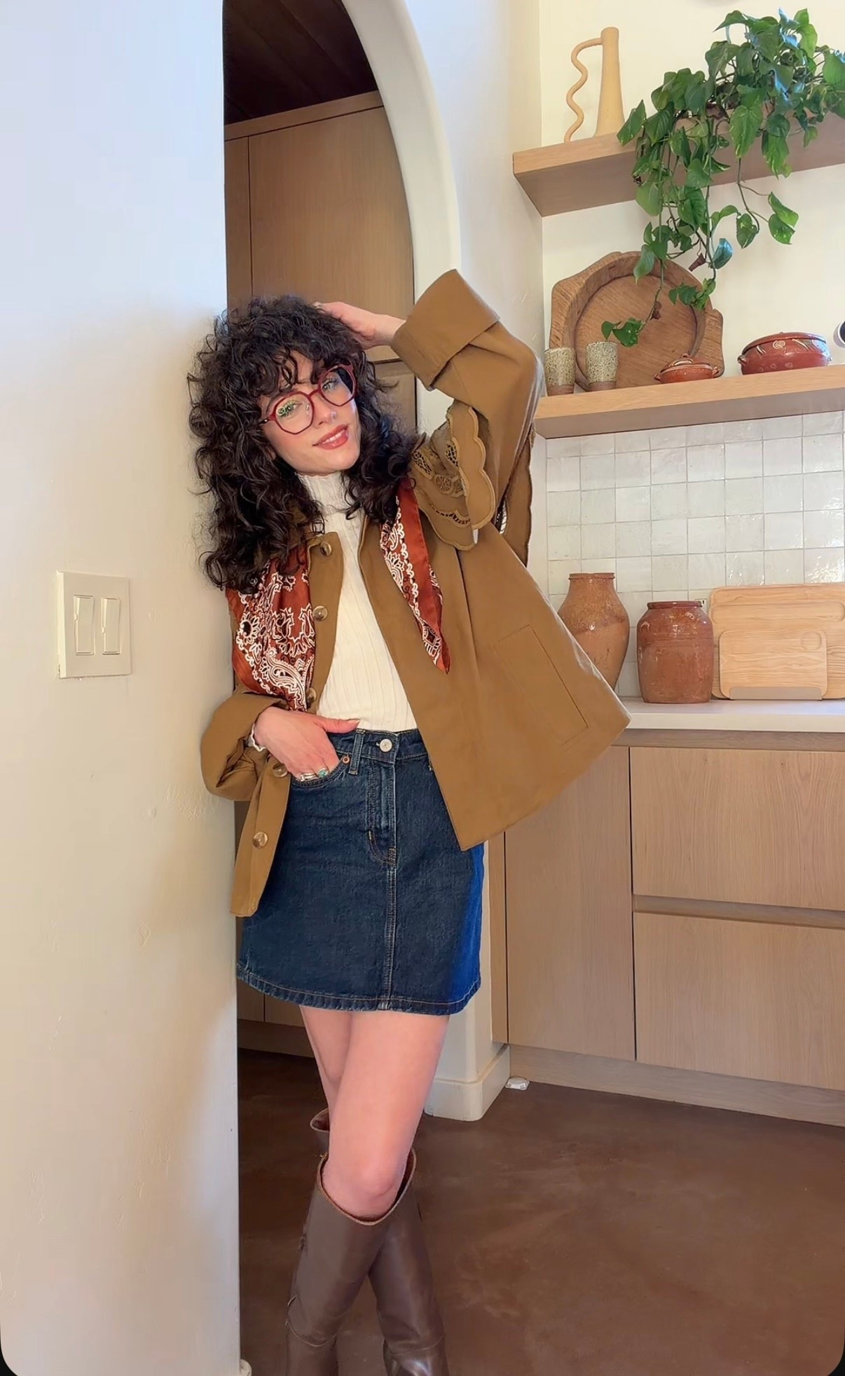 Obsessed with this cape style jacket from @SEZANE x @seanewyork 