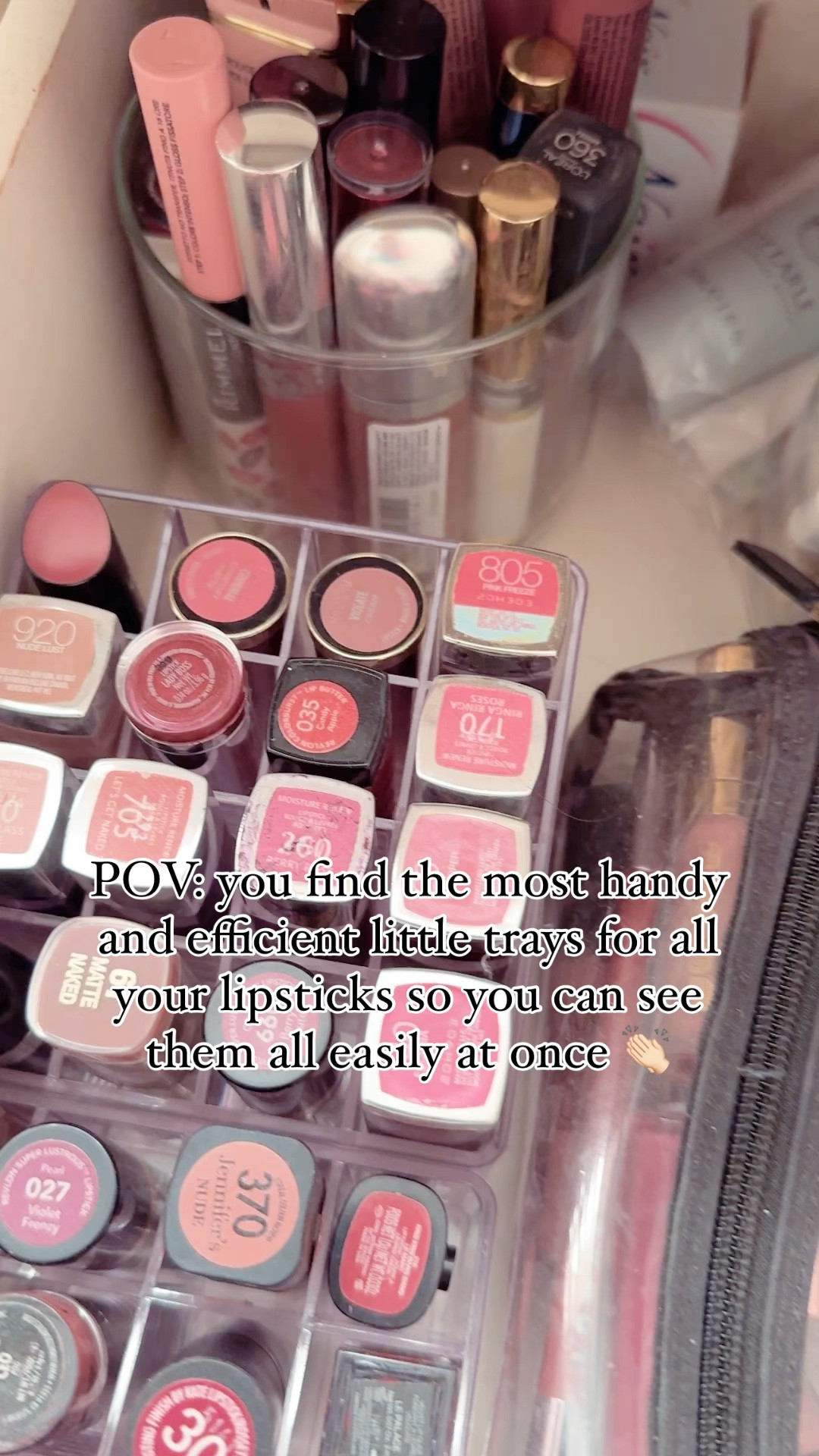 Lipstick organization finds! Makes such a difference to have them all easily seen at once like this when you are trying to pick a color! 

#LTKhome #LTKbeauty #LTKfindsunder50