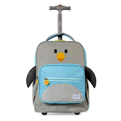 TWISE SIDE-KICK SCHOOL, TRAVEL ROLLING BACKPACK FOR KIDS AND TODDLERS (PENGUIN) | Amazon (US)