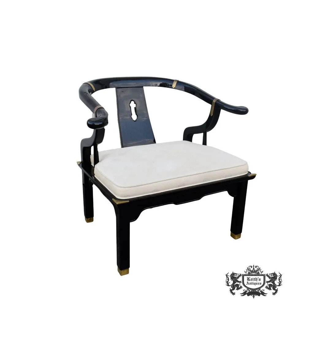 Vintage Century Ming Style Chair W/brass Fittings - Etsy | Etsy (US)